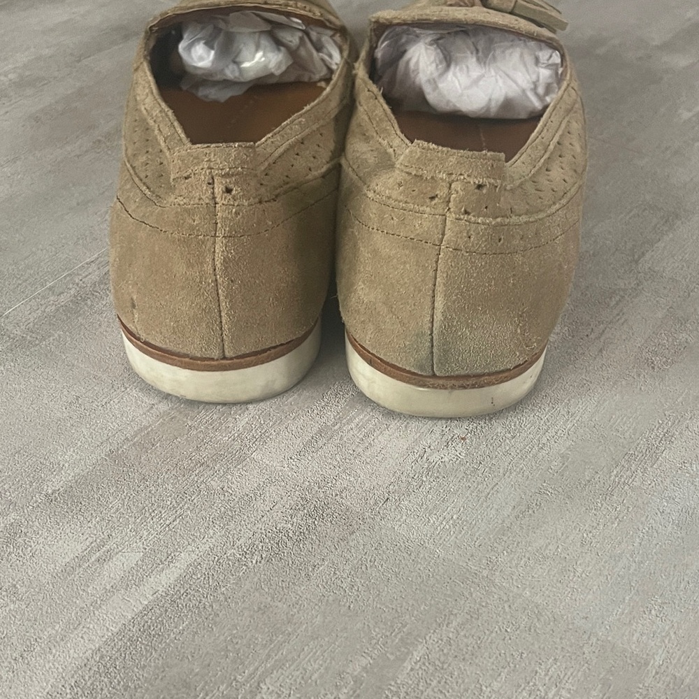 Dolce Vita- Women's Tan Suede Loafers with Tassels- sz 9.5 - Picture 4 of 9